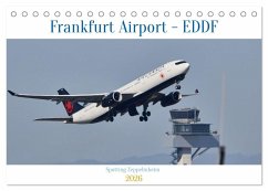 Cover Frankfurt Airport - EDDF (Tischkalender 2026 DIN A5 quer), CALVENDO Monatskalender