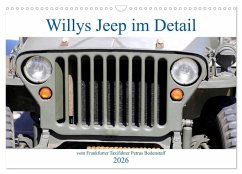 Cover Willys Jeep im Detail vom Frankfurter Taxifahrer Petrus Bodenstaff (Wandkalender 2026 DIN A3 quer), CALVENDO Monatskalender