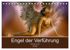 Cover Engel der Verführung - Mythologie als Akt (Tischkalender 2026 DIN A5 quer), CALVENDO Monatskalender