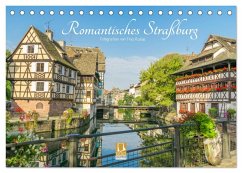 Romantisches Straßburg (Tischkalender 2026 DIN A5 quer), CALVENDO Monatskalender