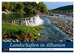 Cover Landschaften in Albanien (Wandkalender 2026 DIN A3 quer), CALVENDO Monatskalender