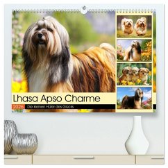 Cover Lhasa Apso Charme. Die kleinen Hüter des Glücks (hochwertiger Premium Wandkalender 2026 DIN A2 quer), Kunstdruck in Hochglanz
