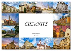 Cover Chemnitz Impressionen (Wandkalender 2026 DIN A3 quer), CALVENDO Monatskalender