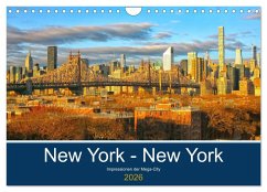 New York - New York. Impressionen der Mega-City (Wandkalender 2026 DIN A4 quer), CALVENDO Monatskalender