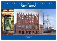 Stralsund - Perle der Ostsee (Tischkalender 2026 DIN A5 quer), CALVENDO Monatskalender Cover Stralsund - Perle der Ostsee (Tischkalender 2026 DIN A5 quer), CALVENDO Monatskalender