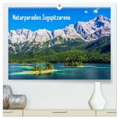 Cover Naturparadies Zugspitzarena (hochwertiger Premium Wandkalender 2026 DIN A2 quer), Kunstdruck in Hochglanz