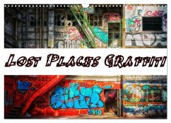 Lost Places Graffiti (Wandkalender 2026 DIN A3 quer), CALVENDO Monatskalender Cover Lost Places Graffiti (Wandkalender 2026 DIN A3 quer), CALVENDO Monatskalender