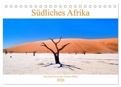 Südliches Afrika - Vom Kap bis zu den Victoria Fällen (Tischkalender 2026 DIN A5 quer), CALVENDO Monatskalender Südliches Afrika - Vom Kap bis zu den Victoria Fällen (Tischkalender 2026 DIN A5 quer), CALVENDO Monatskalender