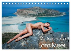 Aktfotografie am Meer (Tischkalender 2026 DIN A5 quer), CALVENDO Monatskalender