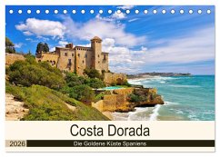 Cover Costa Dorada - Die Goldene Küste Spaniens (Tischkalender 2026 DIN A5 quer), CALVENDO Monatskalender