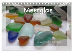 Cover Meerglas - Juwelen der Meeres (Tischkalender 2026 DIN A5 quer), CALVENDO Monatskalender