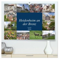 Heidenheim an der Brenz (hochwertiger Premium Wandkalender 2026 DIN A2 quer), Kunstdruck in Hochglanz Heidenheim an der Brenz (hochwertiger Premium Wandkalender 2026 DIN A2 quer), Kunstdruck in Hochglanz