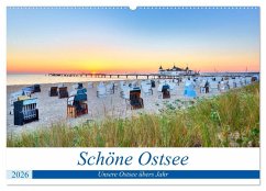 Schöne Ostsee - Impressionen übers Jahr (Wandkalender 2026 DIN A2 quer), CALVENDO Monatskalender