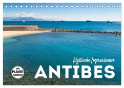 Cover ANTIBES Idyllische Impressionen (Tischkalender 2026 DIN A5 quer), CALVENDO Monatskalender