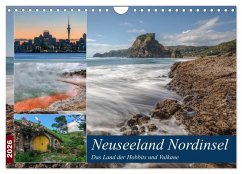 Neuseeland Nordinsel - Das Land der Hobbits und Vulkane (Wandkalender 2026 DIN A4 quer), CALVENDO Monatskalender Neuseeland Nordinsel - Das Land der Hobbits und Vulkane (Wandkalender 2026 DIN A4 quer), CALVENDO Monatskalender