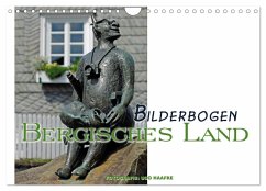 Bilderbogen Bergisches Land (Wandkalender 2026 DIN A4 quer), CALVENDO Monatskalender