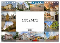 Oschatz Impressionen (Wandkalender 2026 DIN A4 quer), CALVENDO Monatskalender