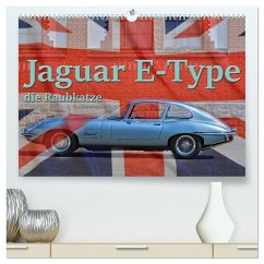 Jaguar E-Type - Die Raubkatze (hochwertiger Premium Wandkalender 2026 DIN A2 quer), Kunstdruck in Hochglanz