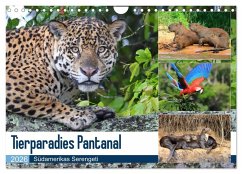 Tierparadies Pantanal (Wandkalender 2026 DIN A4 quer), CALVENDO Monatskalender