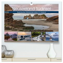 Neuseeland Südinsel - Spektakuläre Naturlandschaften im Kiwiland (hochwertiger Premium Wandkalender 2026 DIN A2 quer), Kunstdruck in Hochglanz Neuseeland Südinsel - Spektakuläre Naturlandschaften im Kiwiland (hochwertiger Premium Wandkalender 2026 DIN A2 quer), Kunstdruck in Hochglanz