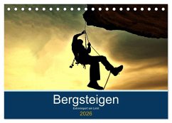 Cover Bergsteigen - Extremsport am Limit (Tischkalender 2026 DIN A5 quer), CALVENDO Monatskalender