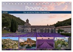Provence, der sinnliche Süden Frankreichs (Tischkalender 2026 DIN A5 quer), CALVENDO Monatskalender Provence, der sinnliche Süden Frankreichs (Tischkalender 2026 DIN A5 quer), CALVENDO Monatskalender