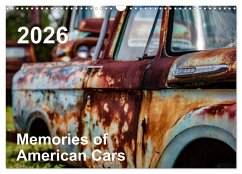 Cover Memories of American Cars (Wandkalender 2026 DIN A3 quer), CALVENDO Monatskalender