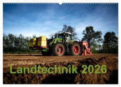 Cover Landtechnik 2026 (Wandkalender 2026 DIN A2 quer), CALVENDO Monatskalender