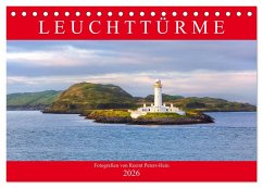 Leuchttürme des Nordens (Tischkalender 2026 DIN A5 quer), CALVENDO Monatskalender