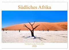Südliches Afrika - Vom Kap bis zu den Victoria Fällen (Wandkalender 2026 DIN A2 quer), CALVENDO Monatskalender Südliches Afrika - Vom Kap bis zu den Victoria Fällen (Wandkalender 2026 DIN A2 quer), CALVENDO Monatskalender