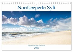 Cover Nordseeperle Sylt (Wandkalender 2026 DIN A4 quer), CALVENDO Monatskalender