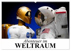 Cover Abenteuer im Weltraum (Wandkalender 2026 DIN A2 quer), CALVENDO Monatskalender