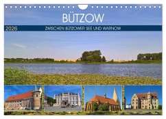 Bützow - Zwischen Bützower See und Warnow (Wandkalender 2026 DIN A4 quer), CALVENDO Monatskalender