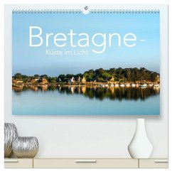 Bretagne - Küste im Licht (hochwertiger Premium Wandkalender 2026 DIN A2 quer), Kunstdruck in Hochglanz