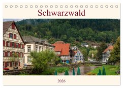 Cover Schwarzwald (Tischkalender 2026 DIN A5 quer), CALVENDO Monatskalender