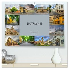 Weimar Impressionen (hochwertiger Premium Wandkalender 2026 DIN A2 quer), Kunstdruck in Hochglanz