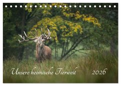 Unsere heimische Tierwelt (Tischkalender 2026 DIN A5 quer), CALVENDO Monatskalender Unsere heimische Tierwelt (Tischkalender 2026 DIN A5 quer), CALVENDO Monatskalender