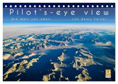 Cover Pilot's-eye view - Die Welt von oben (Tischkalender 2026 DIN A5 quer), CALVENDO Monatskalender