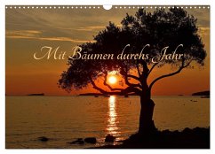 Cover Mit Bäumen durchs Jahr (Wandkalender 2026 DIN A3 quer), CALVENDO Monatskalender