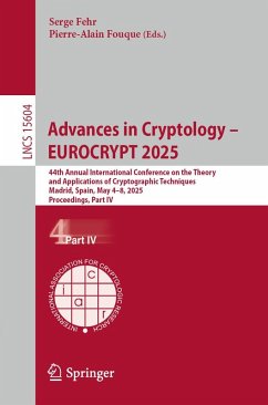 Cover Advances in Cryptology - EUROCRYPT 2025 (eBook, PDF)