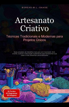 Cover Artesanato Criativo: Técnicas Tradicionais e Modernas para Projetos Únicos (eBook, ePUB)