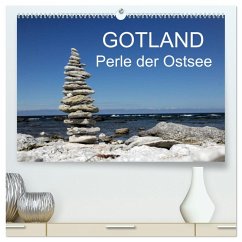 Gotland - Perle der Ostsee (hochwertiger Premium Wandkalender 2026 DIN A2 quer), Kunstdruck in Hochglanz