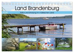 Cover Land Brandenburg - Natur und Erholung im märkischen Land (Tischkalender 2026 DIN A5 quer), CALVENDO Monatskalender
