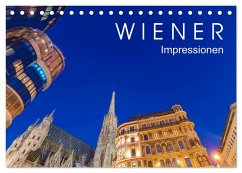 W I E N E R Impressionen (Tischkalender 2026 DIN A5 quer), CALVENDO Monatskalender W I E N E R Impressionen (Tischkalender 2026 DIN A5 quer), CALVENDO Monatskalender