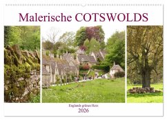 Malerische Cotswolds (Wandkalender 2026 DIN A2 quer), CALVENDO Monatskalender