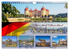 Reise durch Deutschland - Sachsen (Wandkalender 2026 DIN A4 quer), CALVENDO Monatskalender