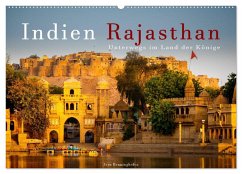Cover Indien Rajasthan: Unterwegs im Land der Könige (Wandkalender 2026 DIN A2 quer), CALVENDO Monatskalender