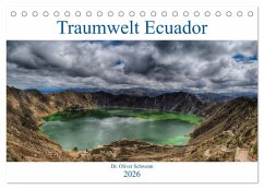 Cover Traumwelt Ecuador (Tischkalender 2026 DIN A5 quer), CALVENDO Monatskalender