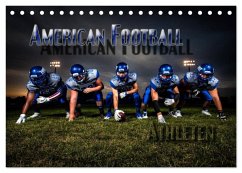 American Football - Athleten (Tischkalender 2026 DIN A5 quer), CALVENDO Monatskalender