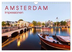 Cover AMSTERDAM Impressionen (Wandkalender 2026 DIN A4 quer), CALVENDO Monatskalender